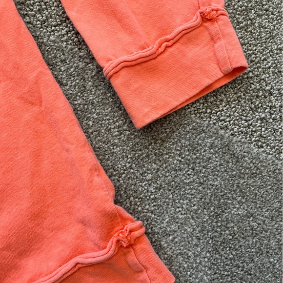 Pressbox Clemson Orange Long Sleeve Hooded Tee Shirt - Picture 4 of 6